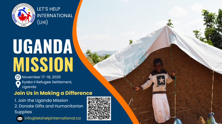 LHI Uganda Mission 2026: Joining Hands to Support Refugees and Displaced Communities in Kyaka II Refugee Settlement